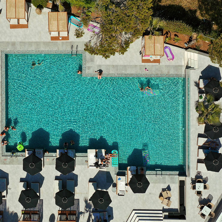 Aerial Pool